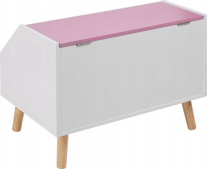 Beliani Szafka na zabawki różowa CASPER 6