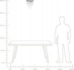 Lampa wisząca Beliani Żyrandol kryształowy ⌀ 35 cm srebrny ESMELLE 7