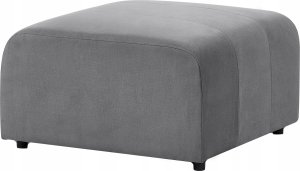 Beliani Otomana welurowa szara FALSTERBO 4