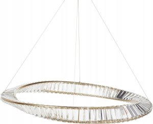 Żyrandol metalowy LED złoty ROSENDE Lumarko! 1