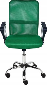 Krzesło biurowe Beliani Fotel biurowy Zielony BEST 4