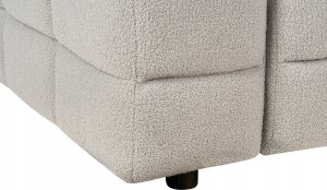 Beliani Sofa 3-osobowa boucle szara MULLOLA 8