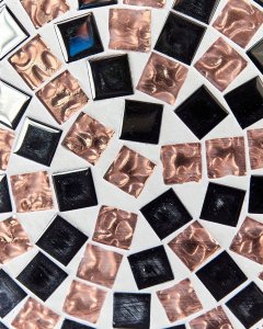 Beliani Krzesło ogrodowe Zestaw 2 Metal Czarny CARPINO 11