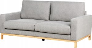 Beliani Sofa 2-osobowa szara SIGGARD 4