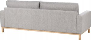 Beliani Sofa 3-osobowa szara SIGGARD 5