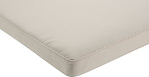 Beliani Ławka ogrodowa z poduszką Drewno 160 cm Beżowoszary SOVANA 12