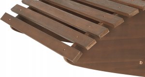 Beliani Leżak Drewno Złamana biel BRESCIA 11