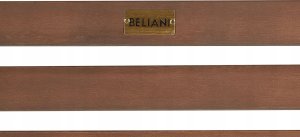 Beliani Leżak Drewno Złamana biel BRESCIA 13