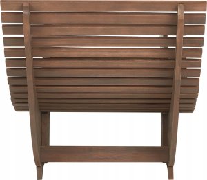 Beliani Leżak Drewno Złamana biel BRESCIA 8