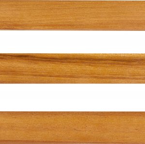 Beliani Krzesło ogrodowe Drewno Jasne drewno BELLANO 9