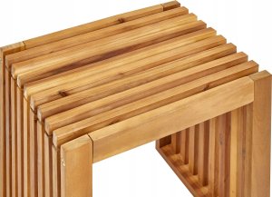 Beliani Zestaw jadalniany dla 3 osób Drewno Jasne drewno BELLANO 12