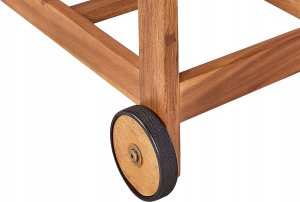 Beliani Zestaw jadalniany dla 4 osób Drewno FRASSINE 14