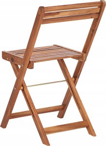 Beliani Zestaw jadalniany dla 4 osób Drewno FRASSINE 10