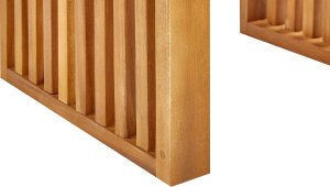 Beliani Zestaw jadalniany dla 4 osób Drewno Jasne drewno BELLANO 12