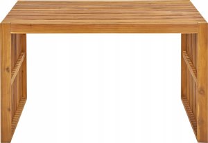 Beliani Zestaw jadalniany dla 4 osób Drewno Jasne drewno BELLANO 7