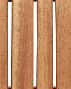 Beliani Krzesło ogrodowe Zestaw 4 Drewno Jasne drewno AGELLO 9