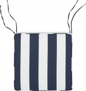 Beliani Krzesło ogrodowe Granatowy SASSARI II 11