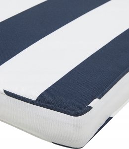 Beliani Krzesło ogrodowe Granatowy SASSARI II 12