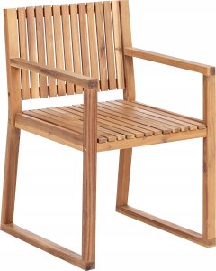 Beliani Krzesło ogrodowe Granatowy SASSARI II 7