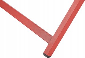 Beliani Leżak Czerwony LOCRI II 8