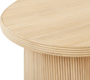 Beliani Zestaw 2 stolików kawowych rattanowych SALANTI 10