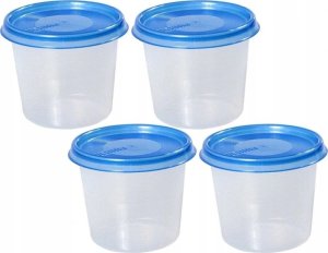 Plast Team Zestaw 4 Pojemników Do Zamrażalki Helsinki 300ml 1590... 7