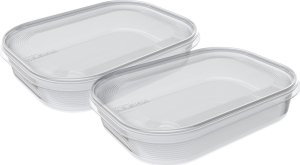 Plast Team Zestaw 2 Pojemników Do Zamrażalki Helsinki 700ml 1593... 1