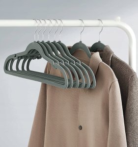 Wieszaki aksamitne, opakowanie 30 sztuk, wieszaki na u 2