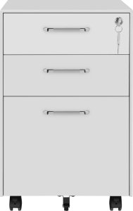 Komoda biurowa, zamykana szafka na dokumenty, z 3 szuf 6