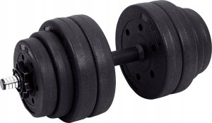 Zestaw hantli 2 w 1, 2 x 15 kg Regulowane hantle z dod 1