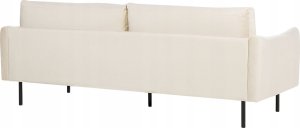Beliani Sofa 3-osobowa welurowa jasnobeżowa VINTERBRO 5