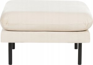 Beliani Zestaw wypoczynkowy z otomaną welurowy jasnobeżowy VINTERBRO 11