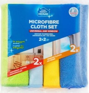 Spontex HSH Ścierka Microfibra Cloth Set 2+2 400000007... 1