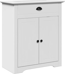 Szafka pod umywalkę łazienkową, BODO, biała, 70x35x80 cm  Lumarko! 1