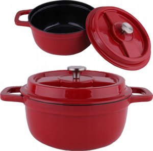 Garnek holenderski 2,6L 22CM Żeliwo DUTCH OVEN 2