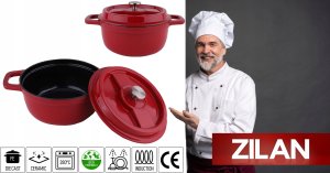 Garnek holenderski 2,6L 22CM Żeliwo DUTCH OVEN 10