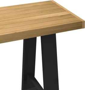 vidaXL Biurko, NOAIN, 120x50x75 cm, lite drewno sosnowe 5