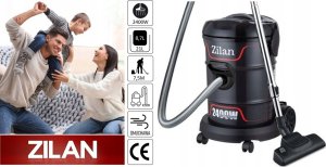 UNIWERSALNY MOCNY ODKURZACZ PRZEMYSŁOWY BEZWORKOWY NADMUCH 21L 2400W 15