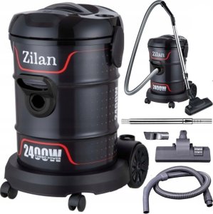 UNIWERSALNY MOCNY ODKURZACZ PRZEMYSŁOWY BEZWORKOWY NADMUCH 21L 2400W 2