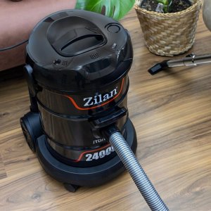 UNIWERSALNY MOCNY ODKURZACZ PRZEMYSŁOWY BEZWORKOWY NADMUCH 21L 2400W 4