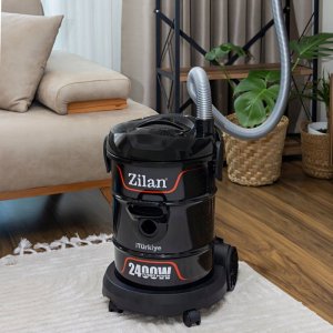 UNIWERSALNY MOCNY ODKURZACZ PRZEMYSŁOWY BEZWORKOWY NADMUCH 21L 2400W 6