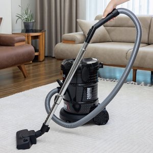 UNIWERSALNY MOCNY ODKURZACZ PRZEMYSŁOWY BEZWORKOWY NADMUCH 21L 2400W 7