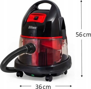 ODKURZACZ WODNY MEGA MOC NADMUCH TURBOSZCZOTKA AQUA 8l BEZWORKOWY 2000W 9