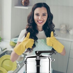 SZYBKOWAR 7LT+ GARNEK 5LT ZESTAW STAL GAZ INDUKCJA 5