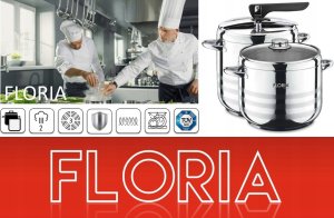 SZYBKOWAR 7LT+ GARNEK 5LT ZESTAW STAL GAZ INDUKCJA 8