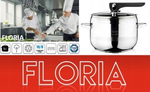 SZYBKOWAR GARNEK CIŚNIENIOWY TURECKI STAL GAZ INDUKCJA 5LT 14