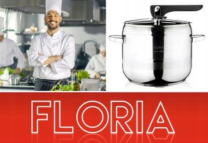 Floria SZYBKOWAR GARNEK CIŚNIENIOWY turecki STAL GAZ INDUKCJA 9LT 12