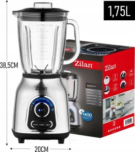 BLENDER KIELICHOWY LÓD 1,75L 1400W 24000 obr/min 11