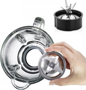 BLENDER KIELICHOWY LÓD 1,75L 1400W 24000 obr/min 4