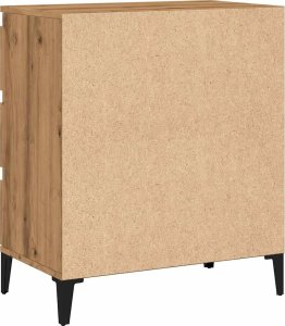 vidaXL Komoda, dąb artisan, 60x35x70 cm 6
